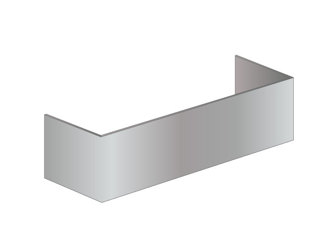 Chimney Duct Cover Extension Pro UC - 36 Inch for Range Hood Ventilation - Perfect for Kitchen Exhaust Systems & Home Improvement Projects