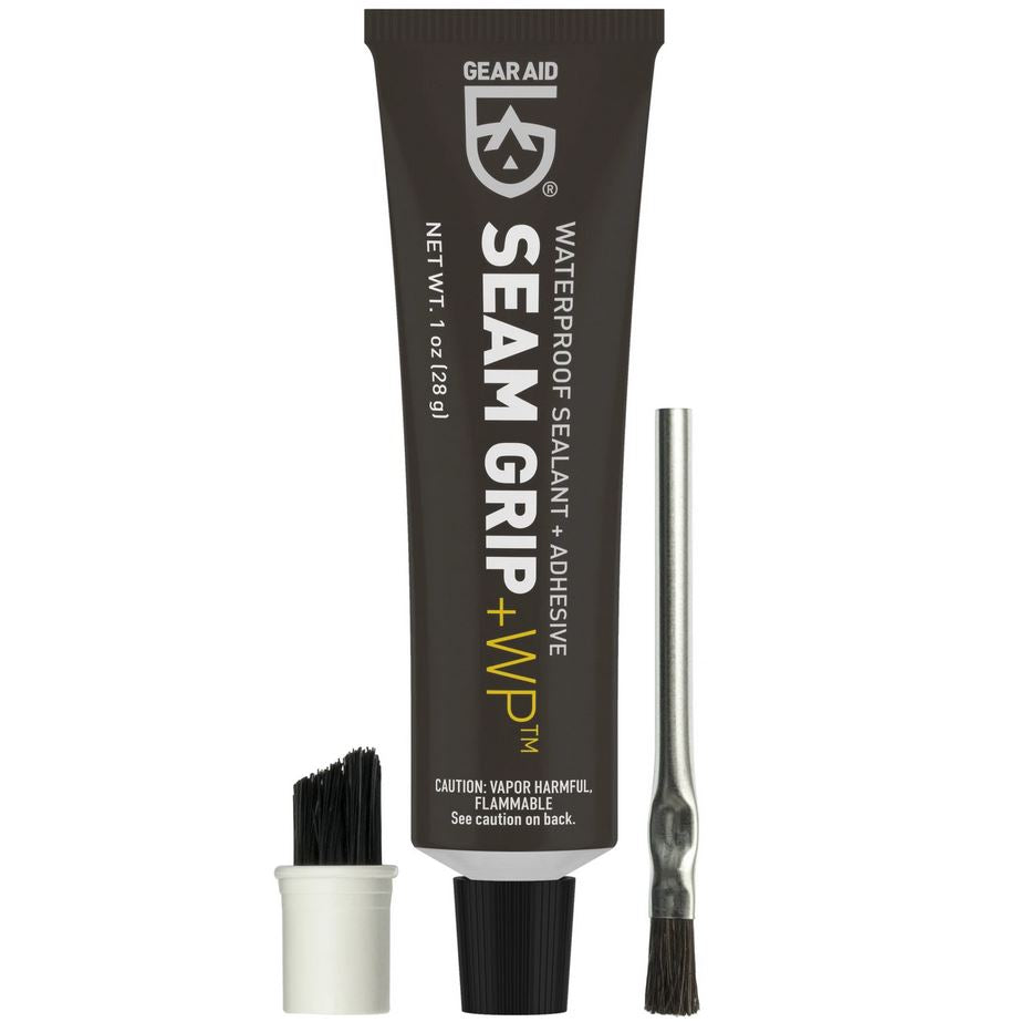 Gear Aid Seam Grip + WP Waterproof Sealant & Adhesive (28g) - Ideal for Outdoor Gear Repair, Tent Seam Sealing, and Waterproofing Boots & Jackets