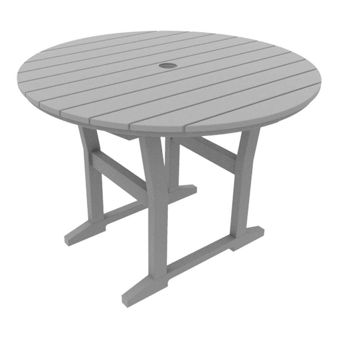 Coastline Cafe Round Dining Table - 36 Inch Modern Kitchen Table for Small Spaces, Breakfast Nook & Apartment - Perfect for Coffee Shops, Restaurants & Home Decor