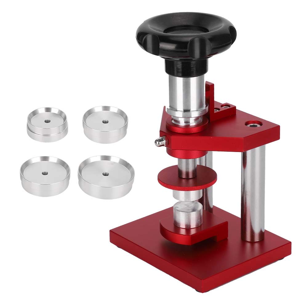 Professional Watch Back Case Closer & Watch Press Tool Kit - Precision Watch Repair Tool for Watchmakers & Jewelers - Perfect for Watch Battery Replacement, Case Resealing & Maintenance