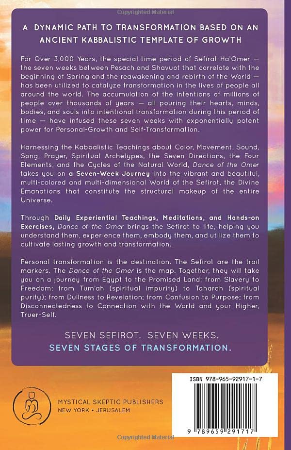 Dance of the Omer: Step-by-Step Guide to Sefirat Ha’Omer's Transformational Journey - Perfect for Jewish Spiritual Growth & Counting the Omer