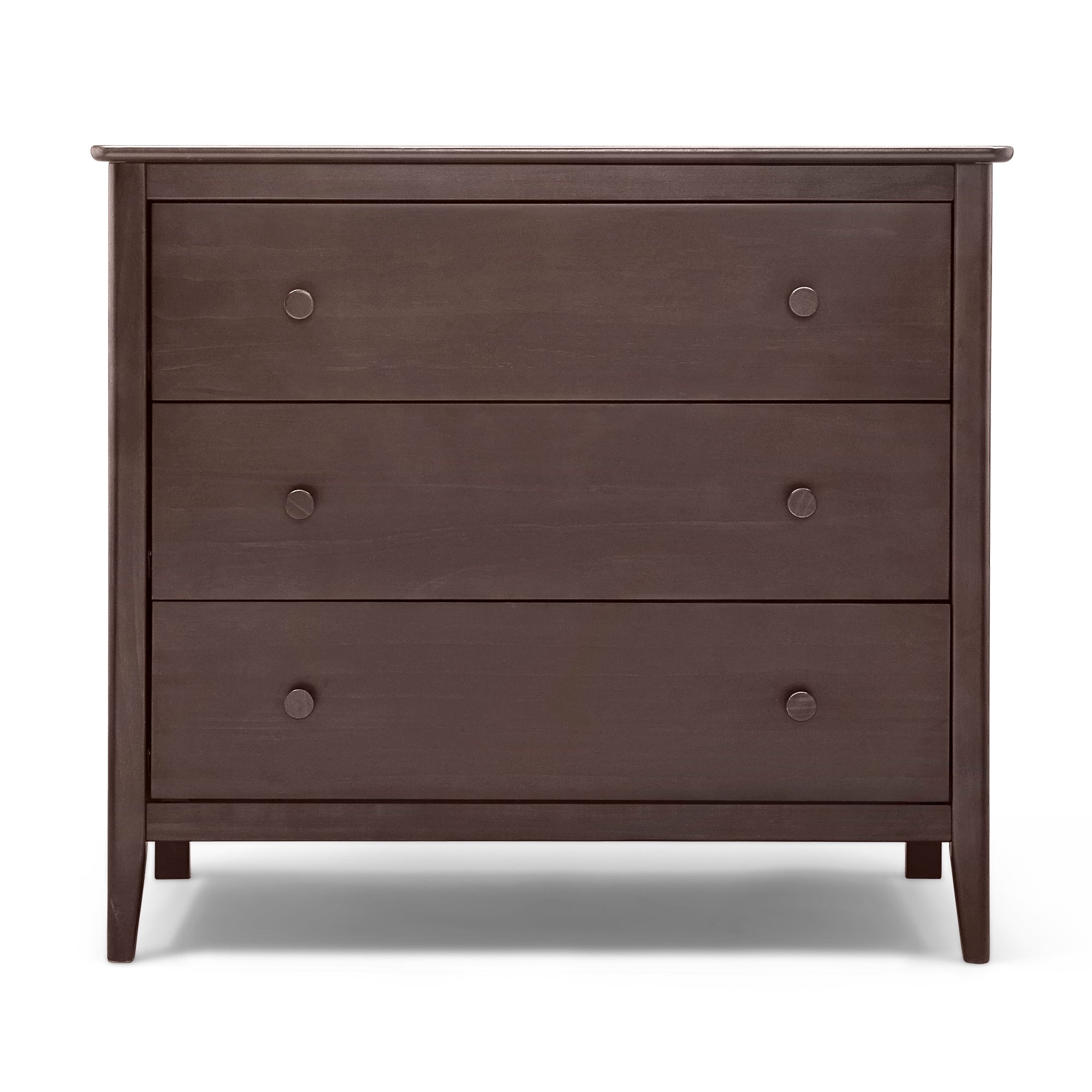 Casey 3 Drawer Dresser - Wooden Bedroom Chest of Drawers for Storage | Perfect for Bedroom, Nursery, or Closet Organization