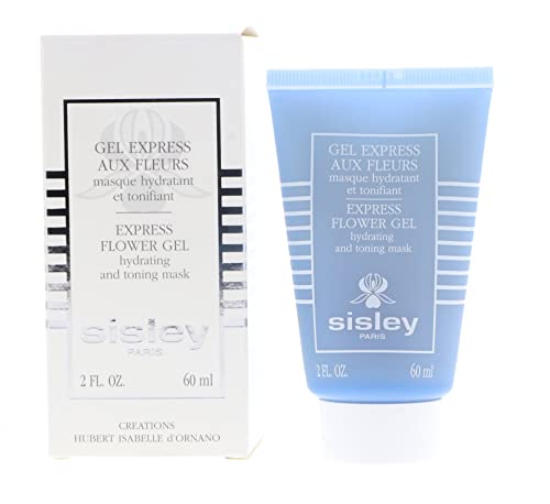 SISLEY EXPRESS FLOWER GEL Hydrating & Firming Face Mask for Glowing Skin - Perfect for Night Routine & Spa Days