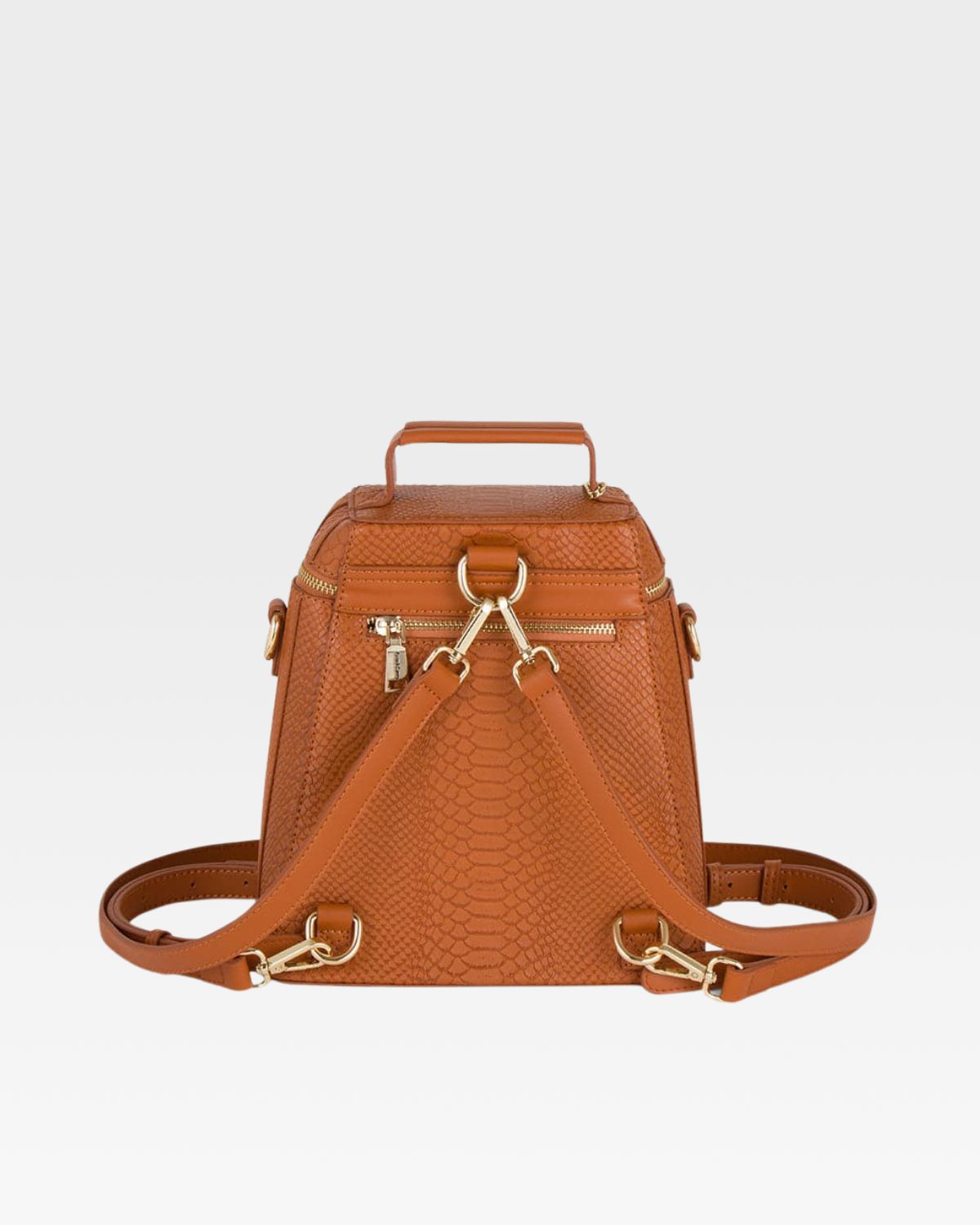 Stylish Cowbell Backpack in Caramel Brown - Perfect for School, Travel & Outdoor Adventures