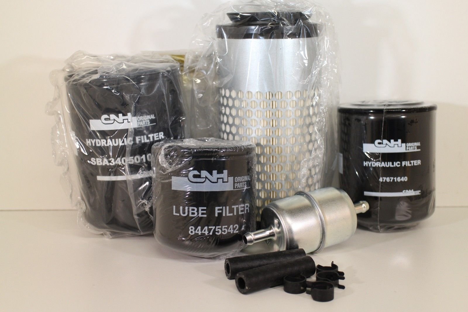 New Holland Boomer 1020 1025 1030 Tractor OEM Air Oil Fuel Filter Kit Replacement - Perfect for Farm Maintenance & Tractor Performance Upgrades