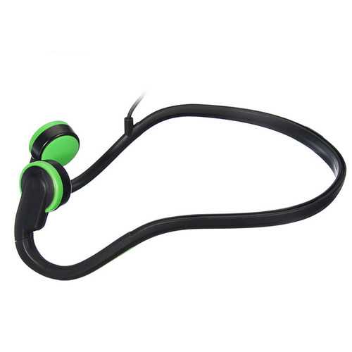 Bluetooth Bone Conduction Headphones - Open Ear Stereo Wireless Headset for Sports, Running & Cycling - Compatible with Smartphones & Tablets - Sweatproof & Lightweight for Outdoor Activities