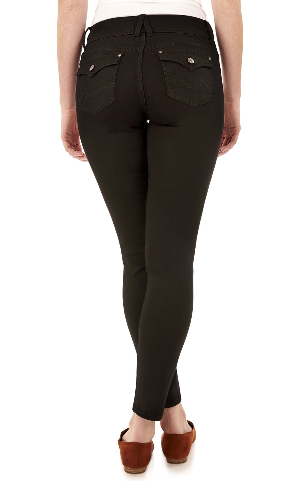 Angels Forever Young Women's Curvy Skinny Jeans - High Waist Stretch Denim Pants for Plus Size | Perfect for Casual Wear, Date Nights & Office Outfits