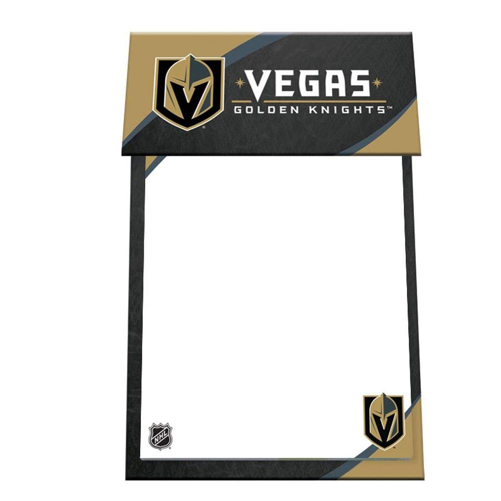 Turner Sports Vegas Golden Knights Note Pad - Officially Licensed NHL Notebook for Fans, Office & School Supplies (8127110) - Perfect for Game Day Notes, Work Tasks & Classroom Writing