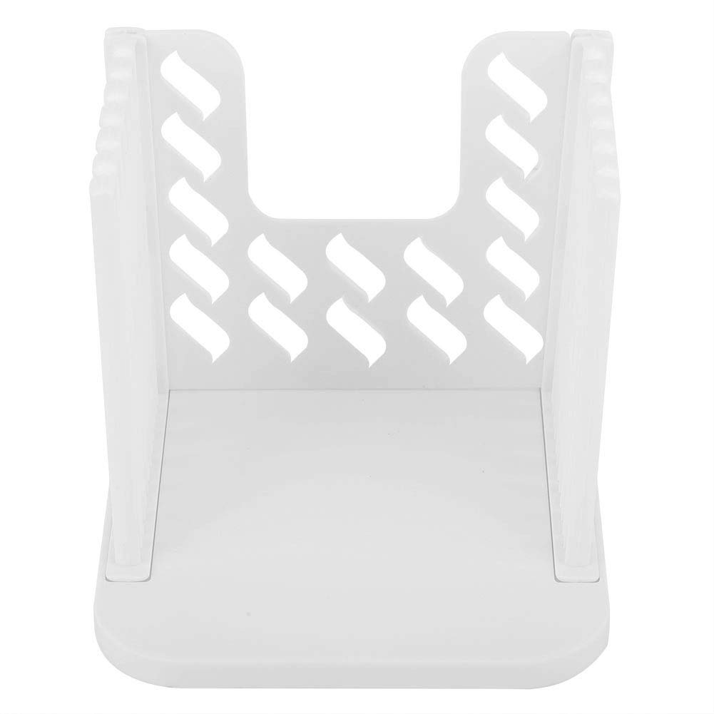 Foldable Bread Slicer - Plastic Toast & Loaf Cutting Guide for Homemade Bread, Cakes, Bagels | Perfect for Baking, Meal Prep & Kitchen Organization (White)