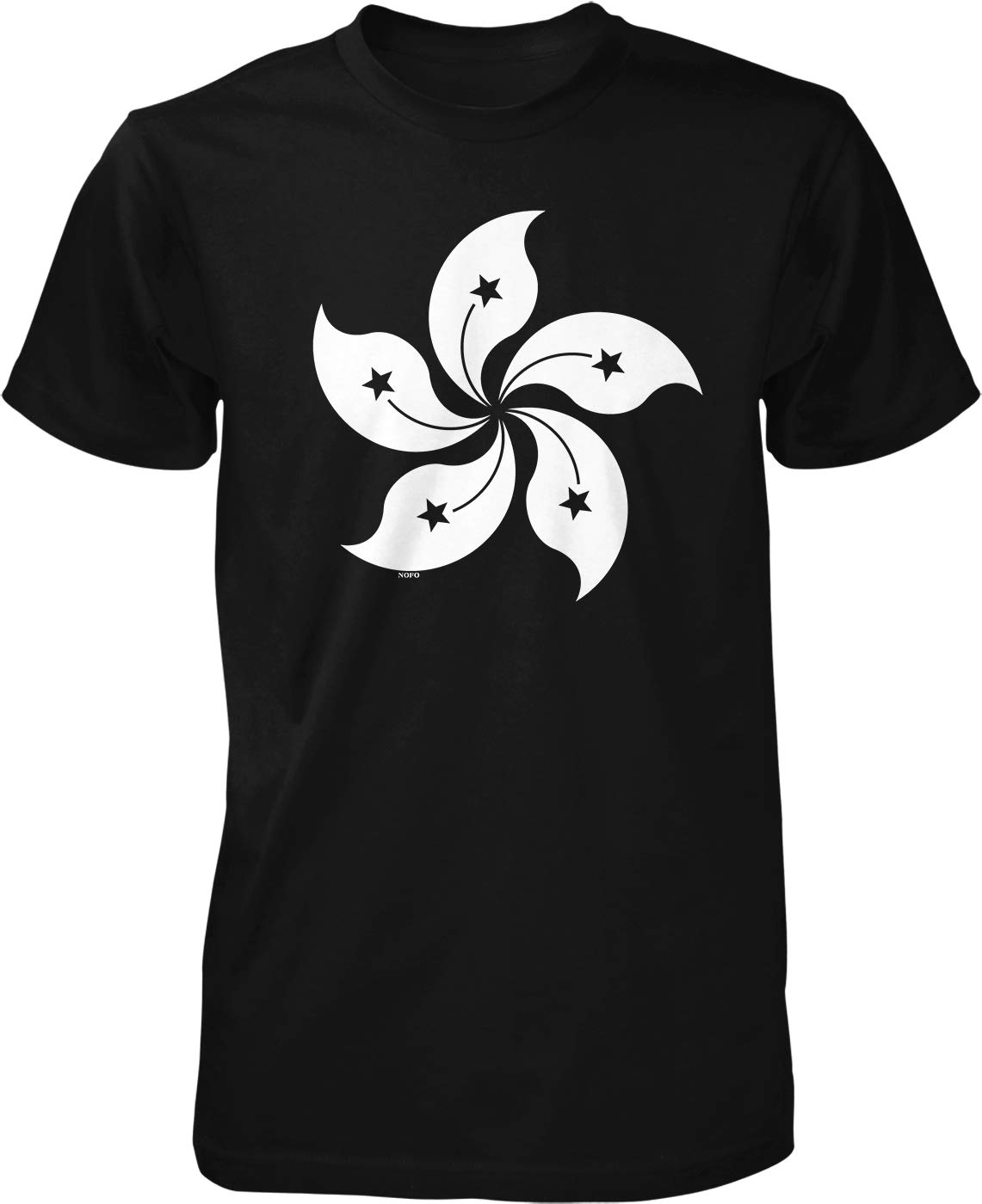 Hong Kong Orchid Men's T-Shirt - Premium Cotton Casual Tee for Everyday Wear | Trendy Streetwear & Summer Outfits
