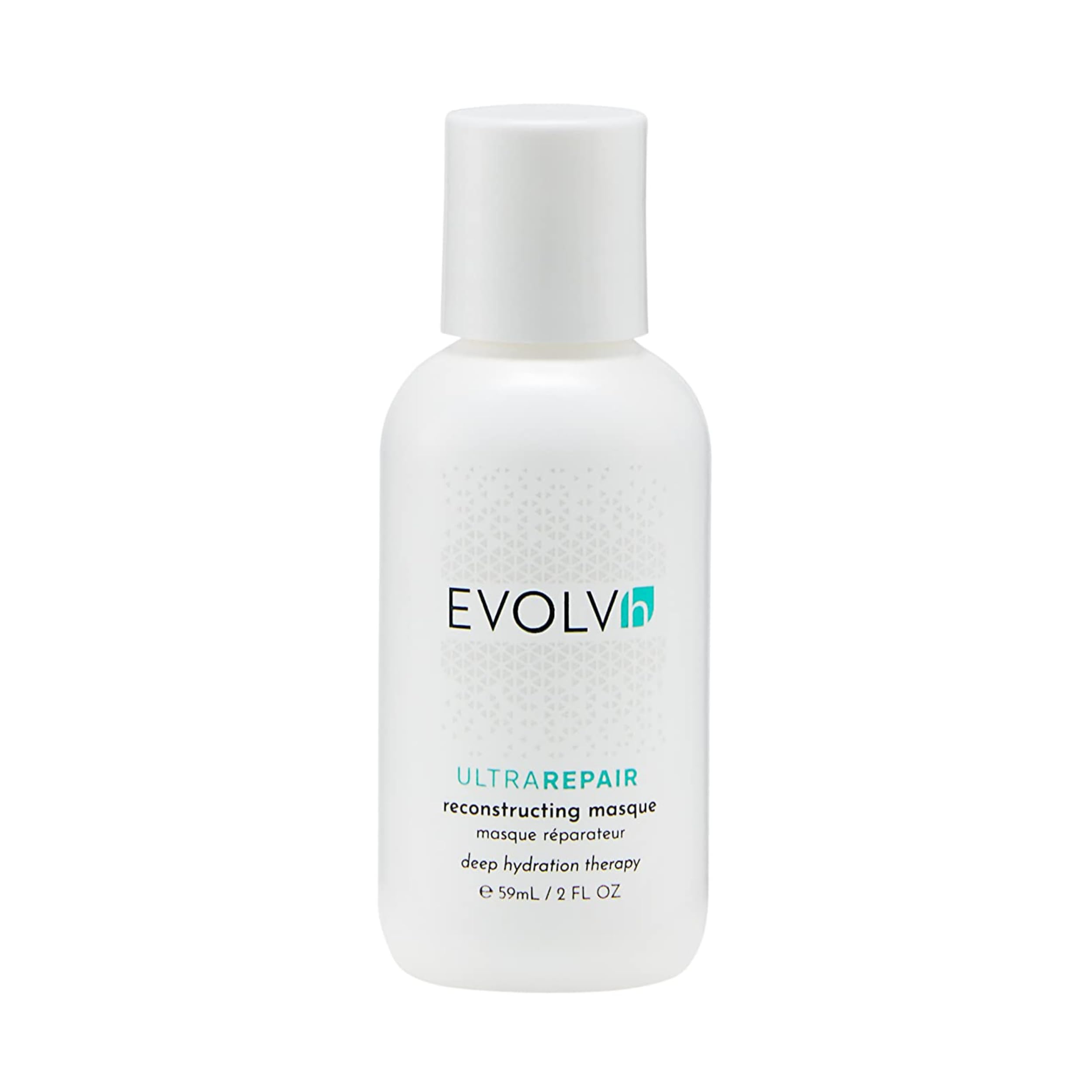 EVOLVh UltraRepair Hair Mask - Vegan, Non-Toxic, Clean Hair Treatment for Dry, Damaged Hair (2 fl oz | 60 mL) - Deep Conditioning for Curly, Color-Treated & Frizzy Hair at Home or Salon
