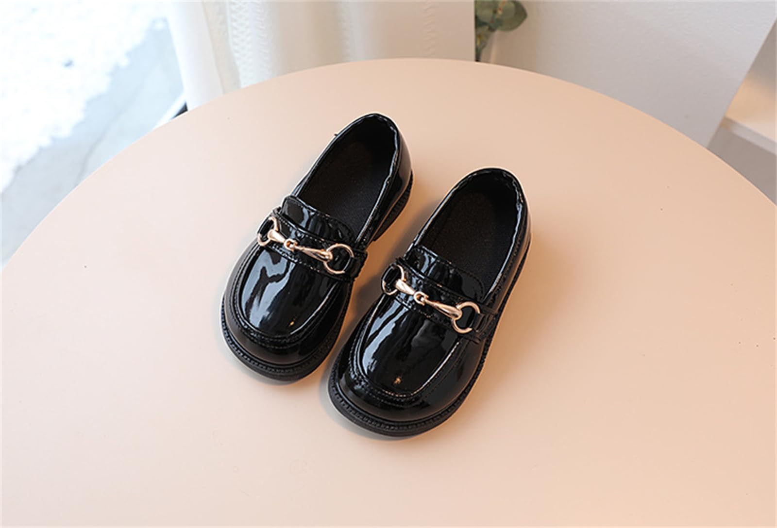 Boys Girls Dress Shoes - Comfort Oxford Loafers for School Uniform