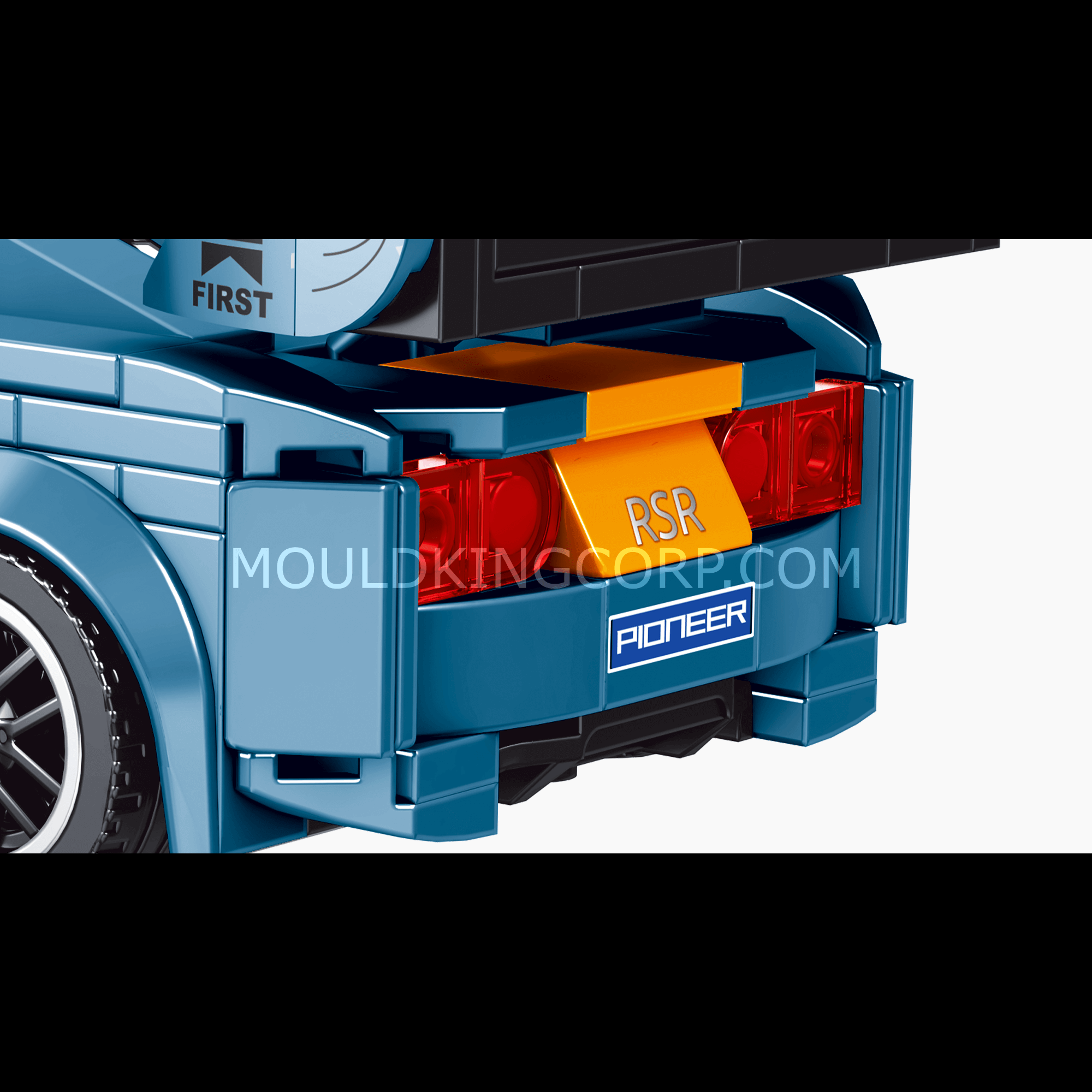 Mould King 27005 Porsche 918 RSR Mini Sports Car Building Blocks Set - 330 PCS for Adults & Kids - Perfect for Collectors, DIY Enthusiasts, and Gift Giving