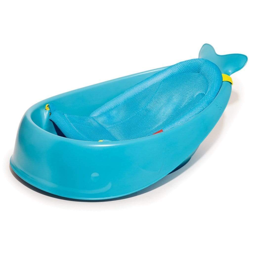 Skip Hop Moby Smart Sling 3-Stage Baby Bathtub - Newborn to Toddler Bath Seat with Support for Safe & Comfortable Bathing at Home
