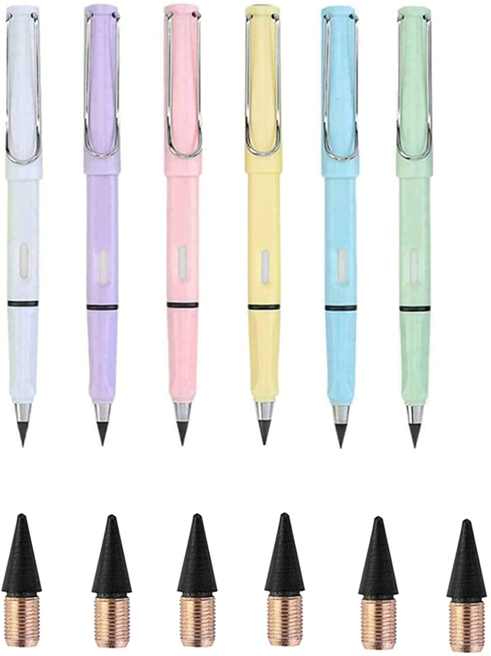 Infinity Pencil - Everlasting Reusable Pencil with Eraser | Inkless Writing Tool for Artists, Students & Professionals | Perfect for Sketching, Note-Taking & Office Use