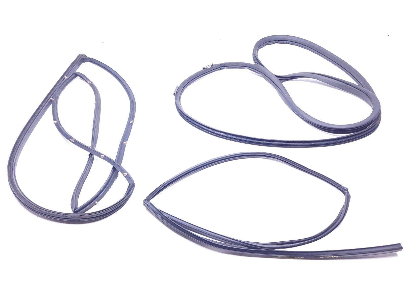 2003-2008 Toyota Corolla Right Rear Passenger Side Door Weatherstrip Seal - 3 Piece OEM Replacement - Perfect for Weather Protection & Noise Reduction