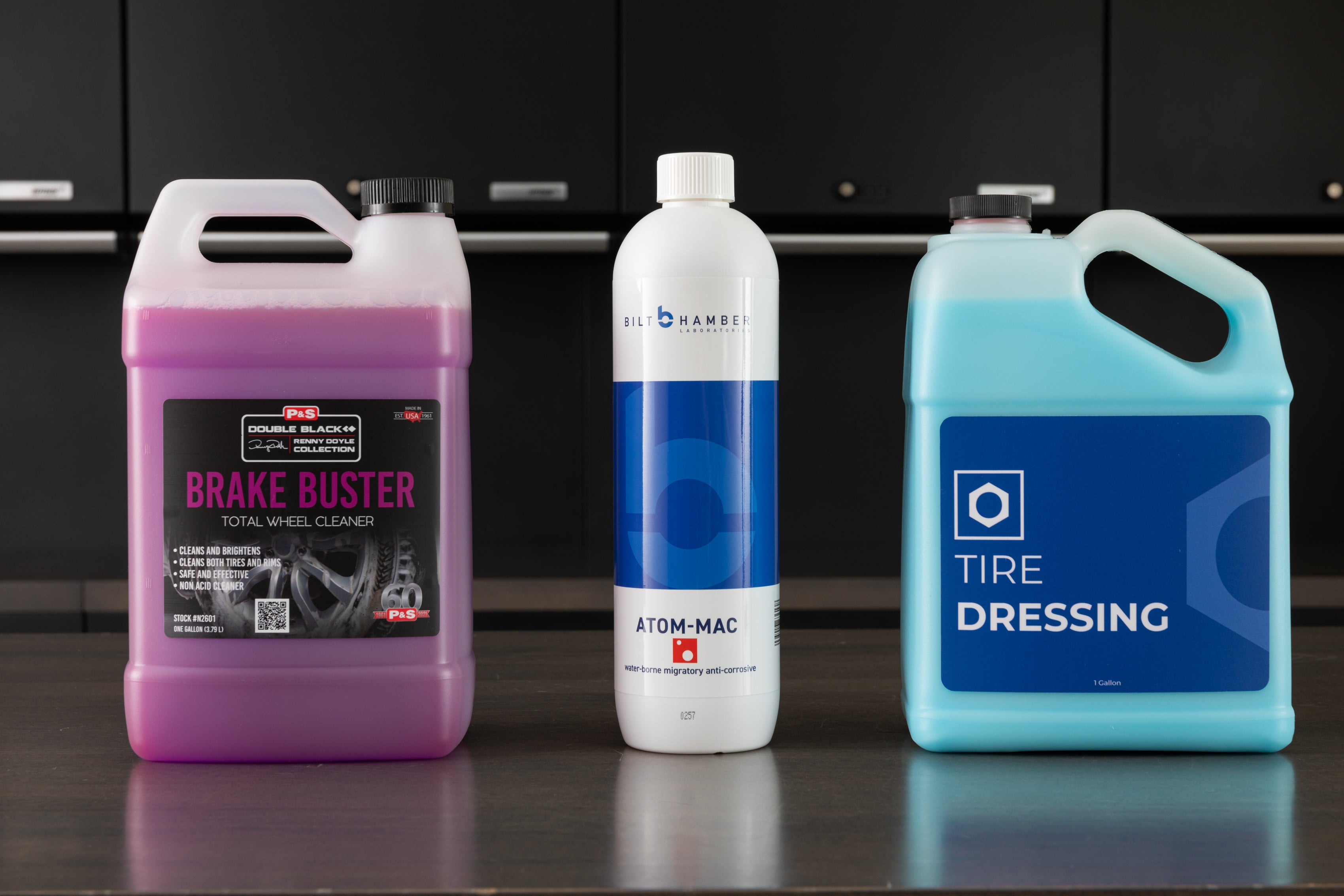 Premium Wheel and Tire Maintenance Chemical Kit - Cleaner, Protectant & Shine for Cars, Trucks & SUVs - Perfect for Auto Detailing, Car Wash & Long-Term Protection