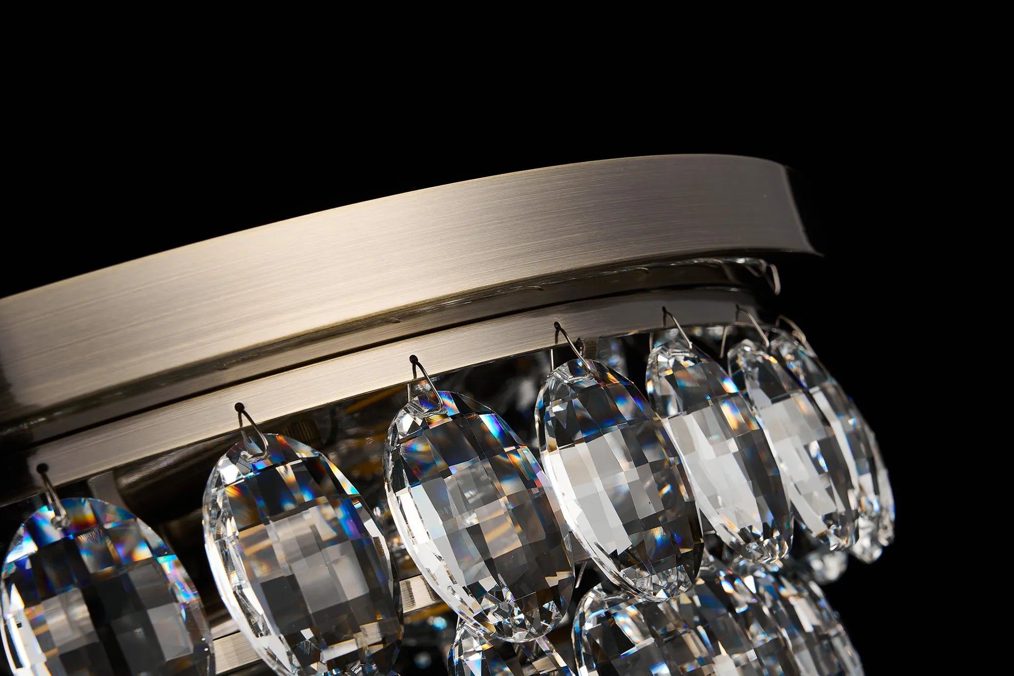 Consten Flush Ceiling Light Fixture with E14 Socket - Perfect for Bedroom, Hallway & Small Space Lighting