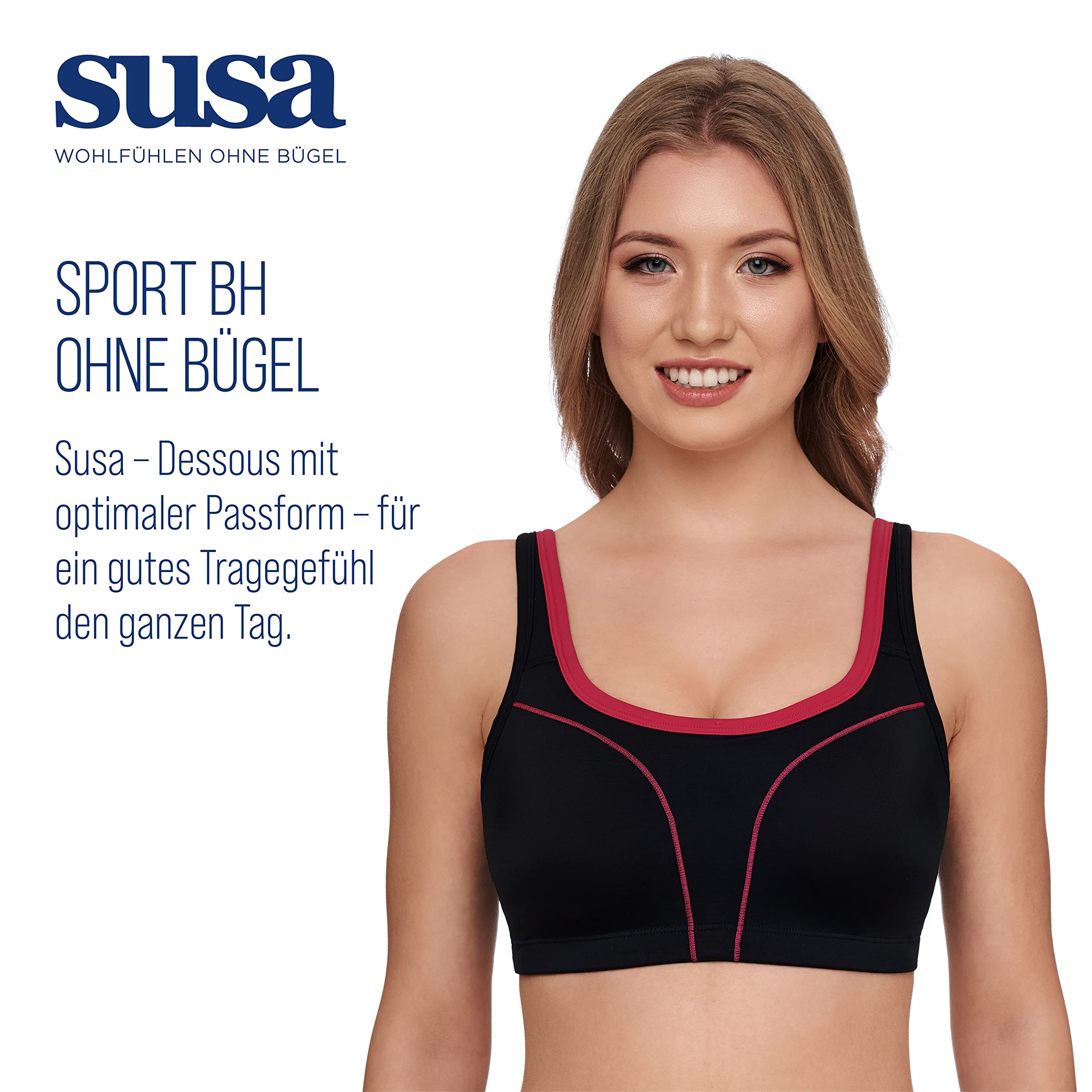 High Support Women's Sports Bra - Gym & Yoga Workout