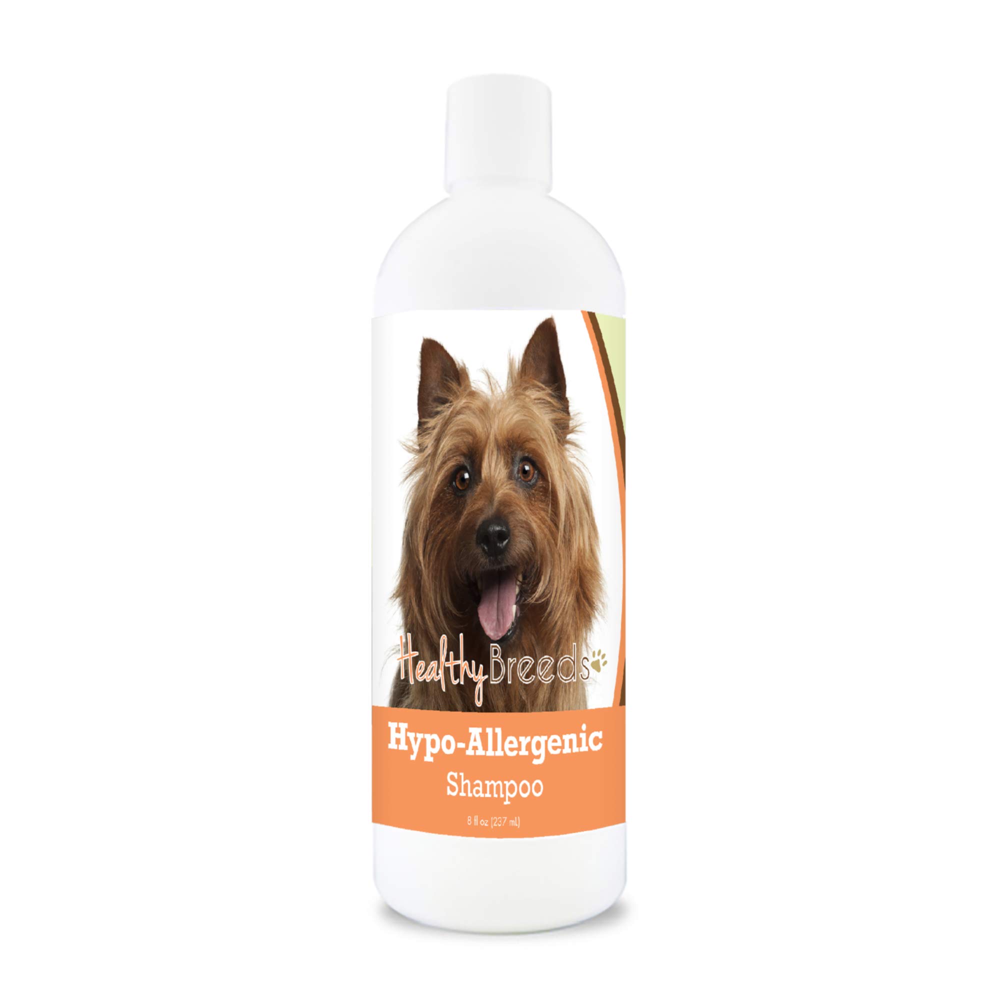 Healthy Breeds Hypo-Allergenic Shampoo for Australian Terriers - 8 oz Gentle Dog Shampoo for Sensitive Skin & Allergy Relief - Perfect for Bathing, Grooming & Odor Control