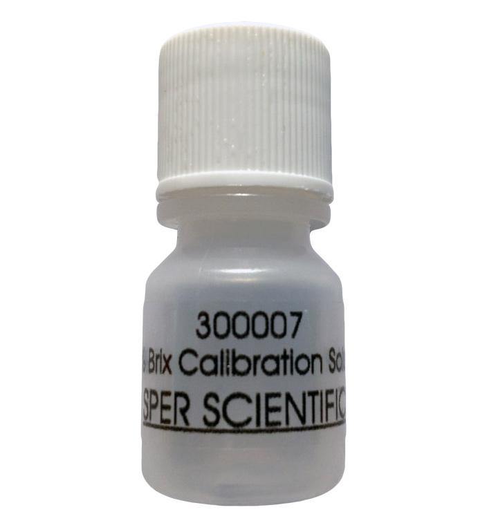 Brix Calibration Solution 10 Pack - High Accuracy Refractometer Calibration Fluid for Hydrometers, Homebrew, Wine Making & Food Testing