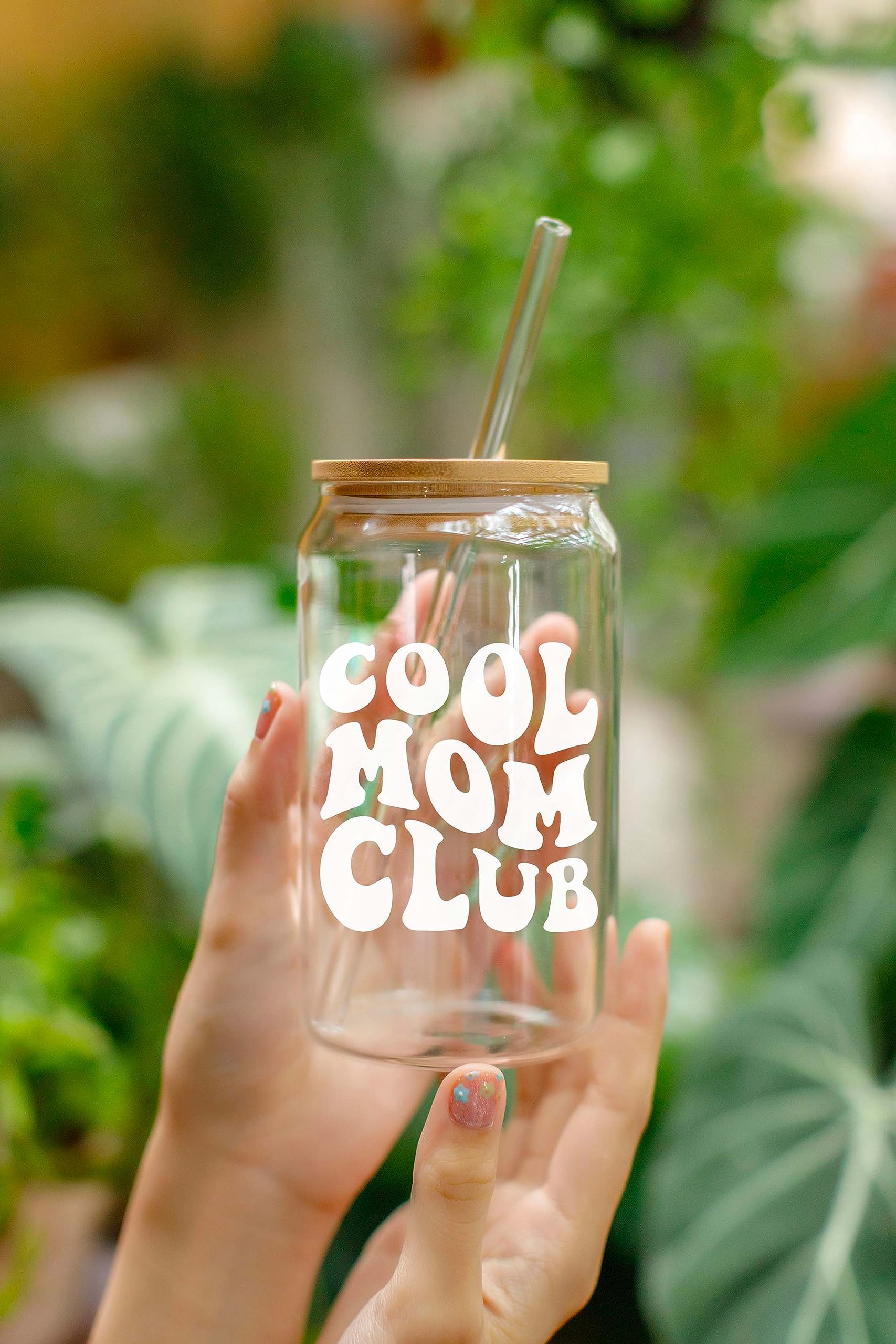 NewEleven Mother's Day Gifts for Mom - Unique Birthday Present Ideas for Mother, New Mom, Mom-to-Be, Wife from Daughter, Son, Husband - 16oz Coffee Glass Mug - Perfect for Mother's Day, Birthday Celebrations & Daily Coffee Moments