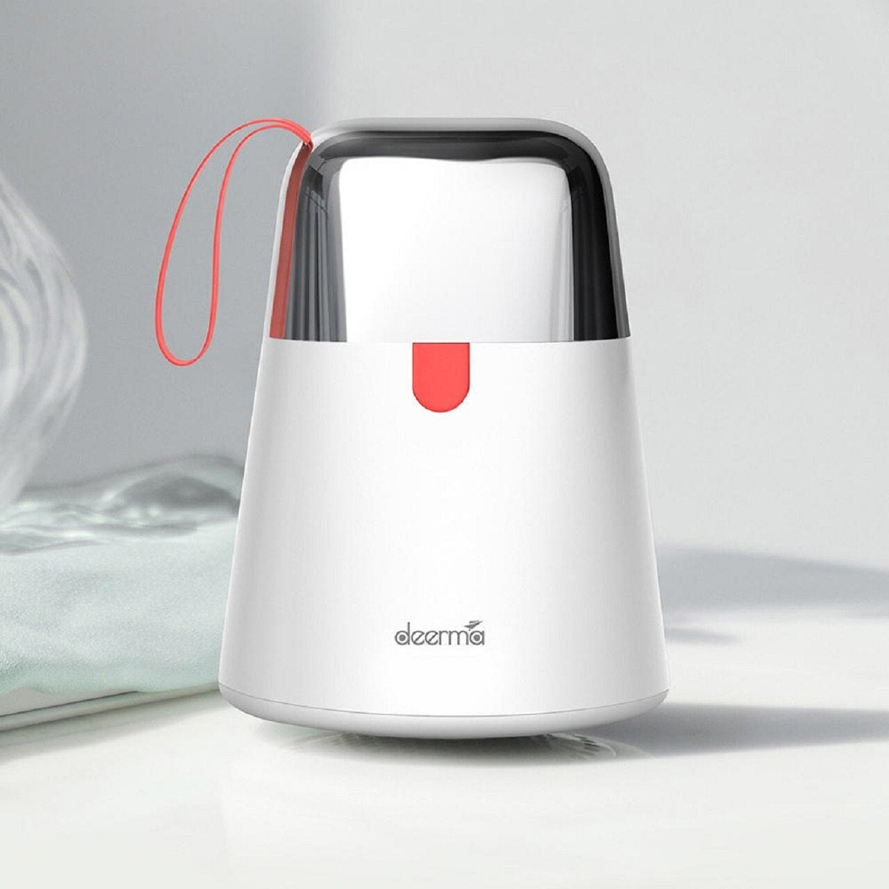 Deerma MQ604H Rechargeable Fabric Shaver - Portable Lint Remover with Dual Charging (USB & Plug) for Clothes, Sweaters & Home Use