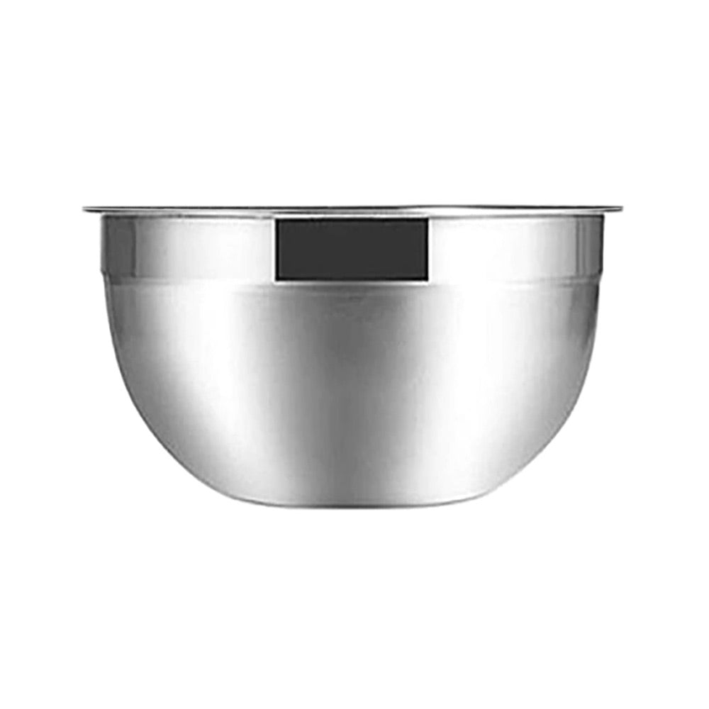 Premium Emilio Stainless Steel Mixing Bowls Set - 3-Piece Kitchen Essentials for Baking, Cooking & Food Prep - Durable & Rust-Proof for Professional Chefs & Home Cooks