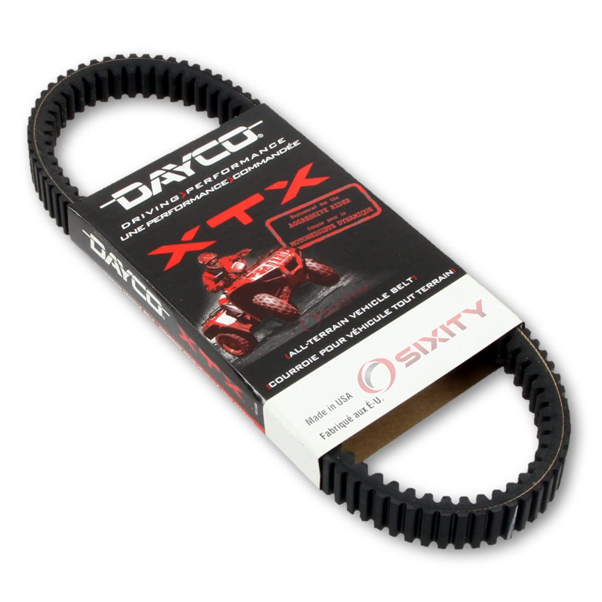 Dayco XTX Drive Belt Replacement for Can-Am Outlander Max 800 HO EFI (2007-2010 Models) - High-Performance ATV Belt for Off-Road Adventures & Trail Riding