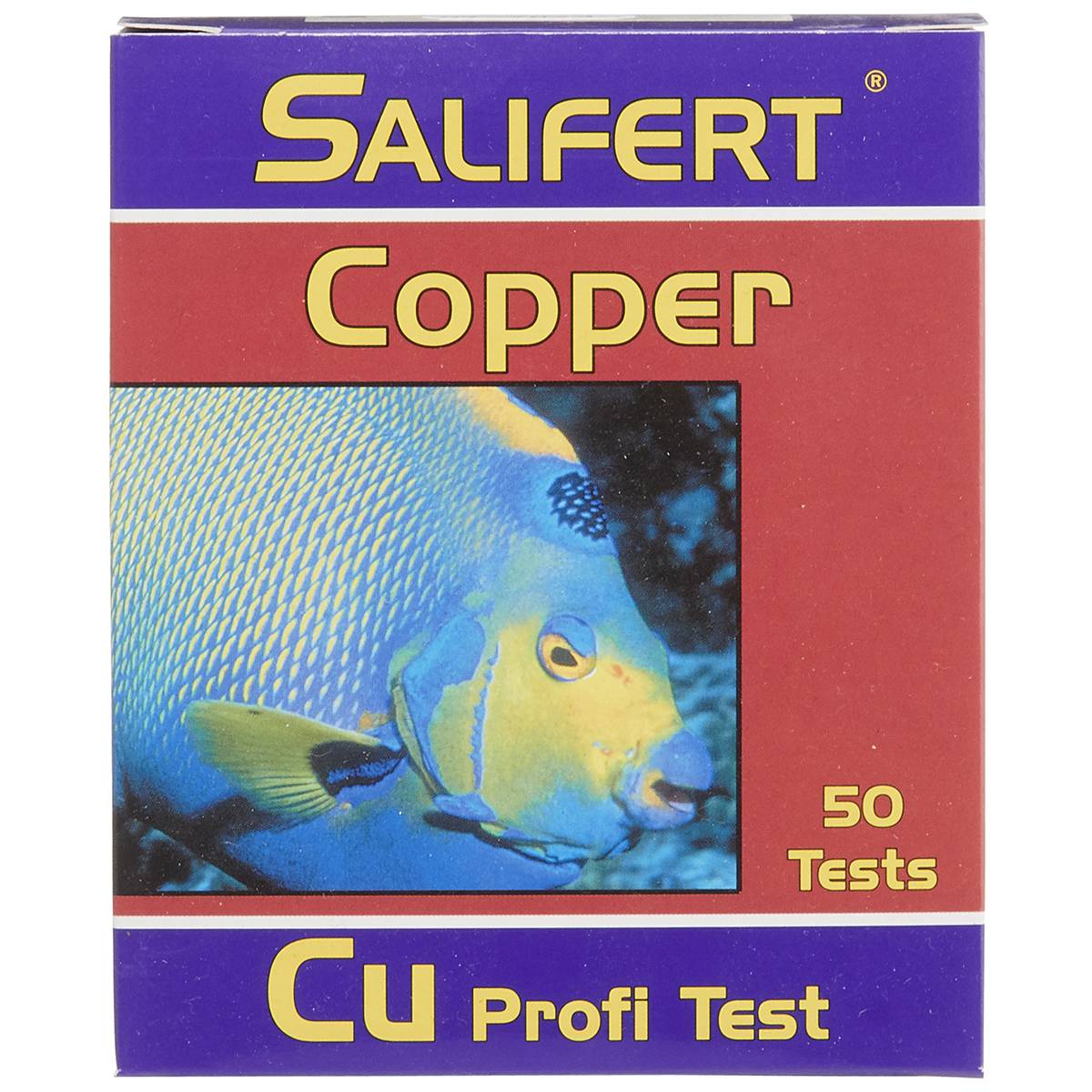 Salifert Copper Aquarium Test Kit - Accurate Water Testing for Saltwater & Freshwater Tanks - Essential for Reef, Fish & Coral Care
