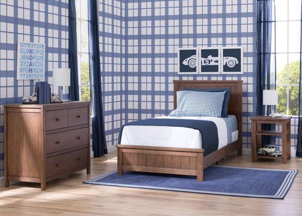 Rustic Countryside Twin Bed Frame - Solid Wood Farmhouse Style Bed for Kids & Guest Rooms - Perfect for Cozy Bedrooms, Vacation Homes & Rustic Decor