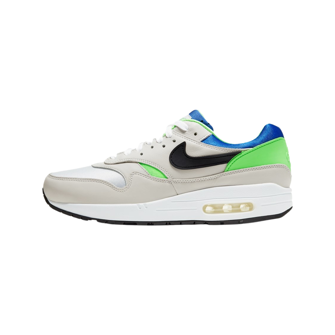 Nike Air Max 1 DNA CH 1 Sneakers - White Black Royal Blue Running Shoes for Men - Comfortable Athletic Shoes for Jogging, Gym & Casual Wear