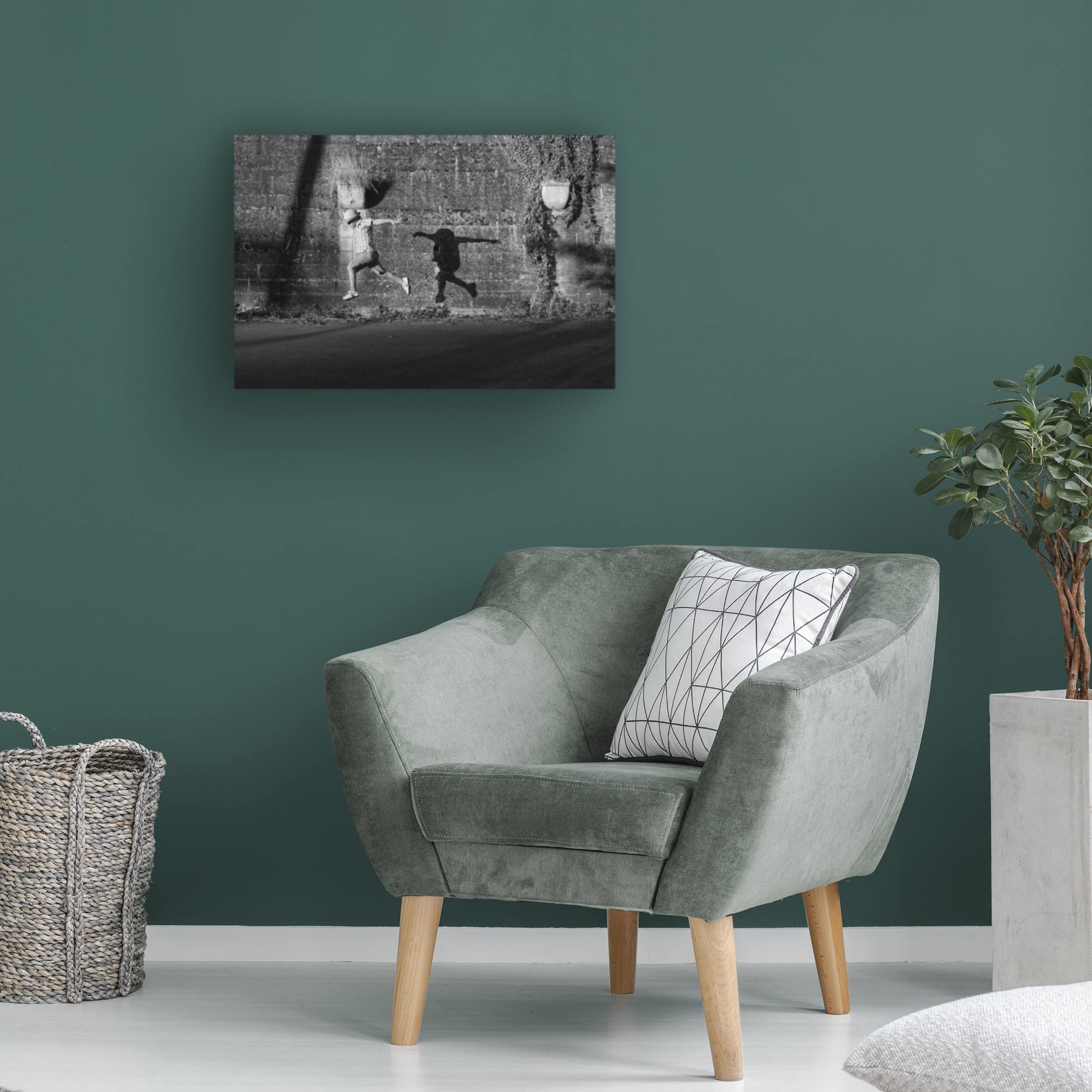 Trademark Fine Art 'New Generation' Canvas Painting by Carlo Ferrara - Modern Abstract Wall Art for Living Room, Bedroom & Office Decor