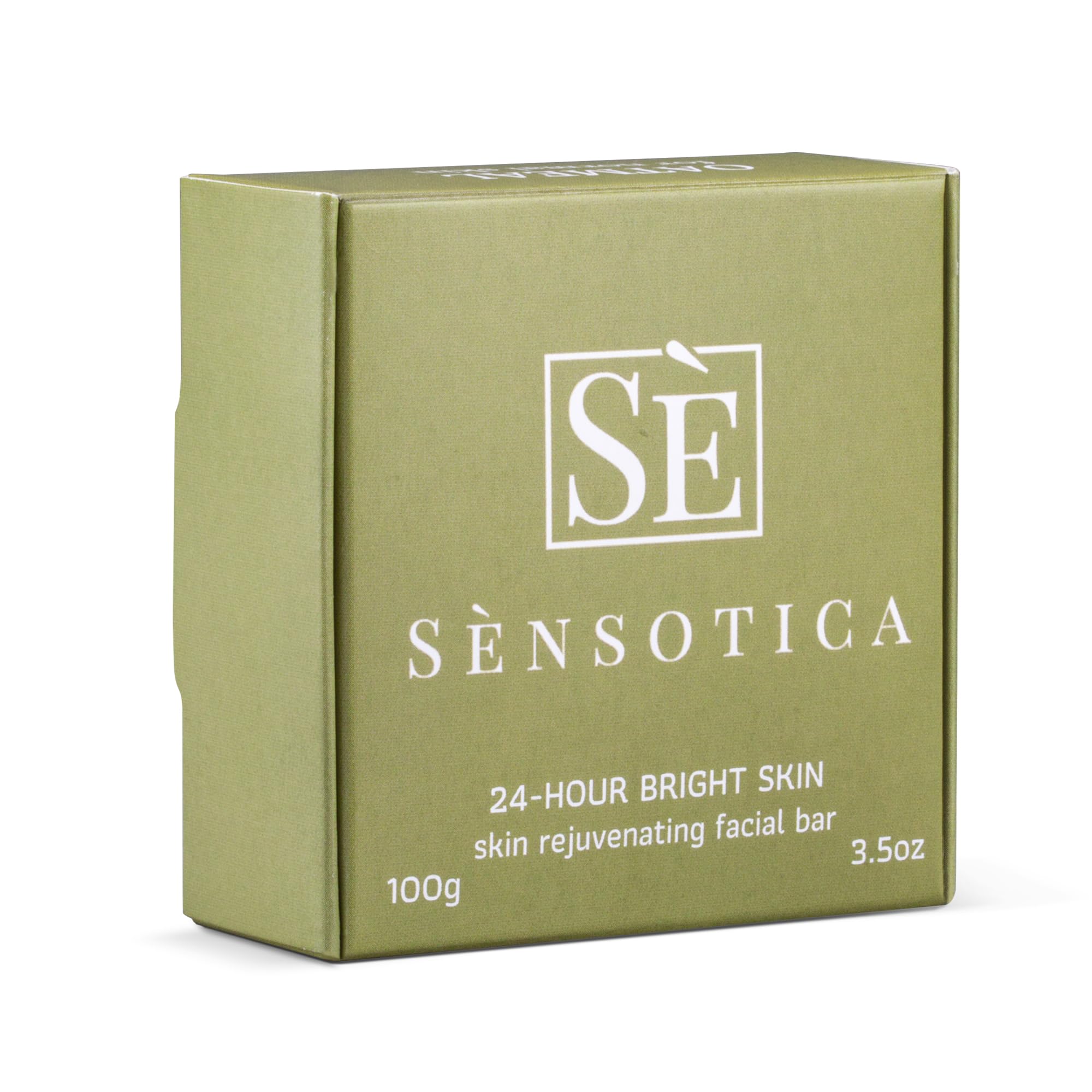 Sensotica Oatmeal & Citrus Exfoliating Soap Bar - Natural Handmade Facial Cleanser with Essential Oils for Sensitive Skin - Gentle Exfoliation & Deep Cleansing - Acne & Pimple Treatment - Perfect for Daily Skincare Routine & Spa Relaxation
