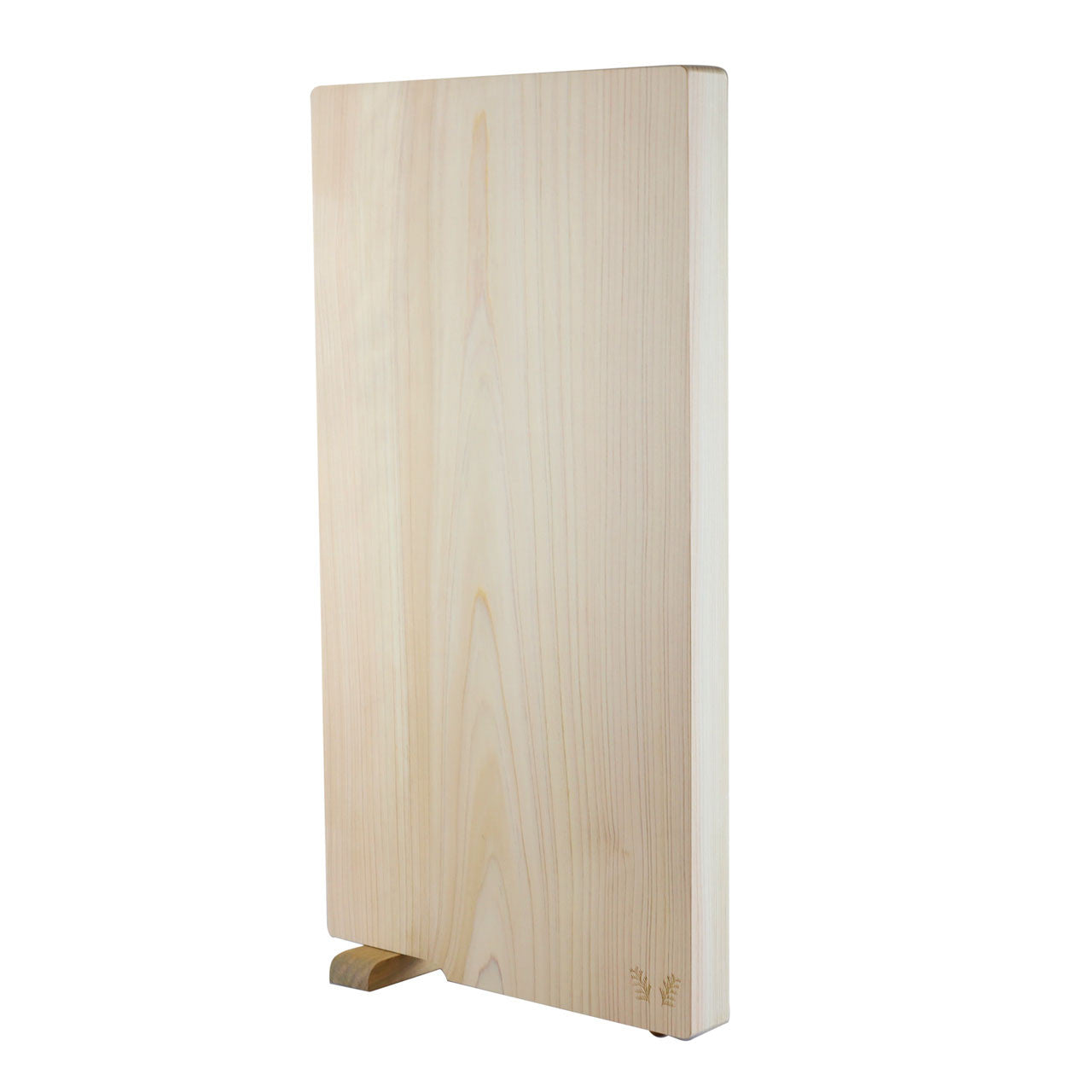 Premium Hinoki Wood Cutting Board with Stand - 17.7
