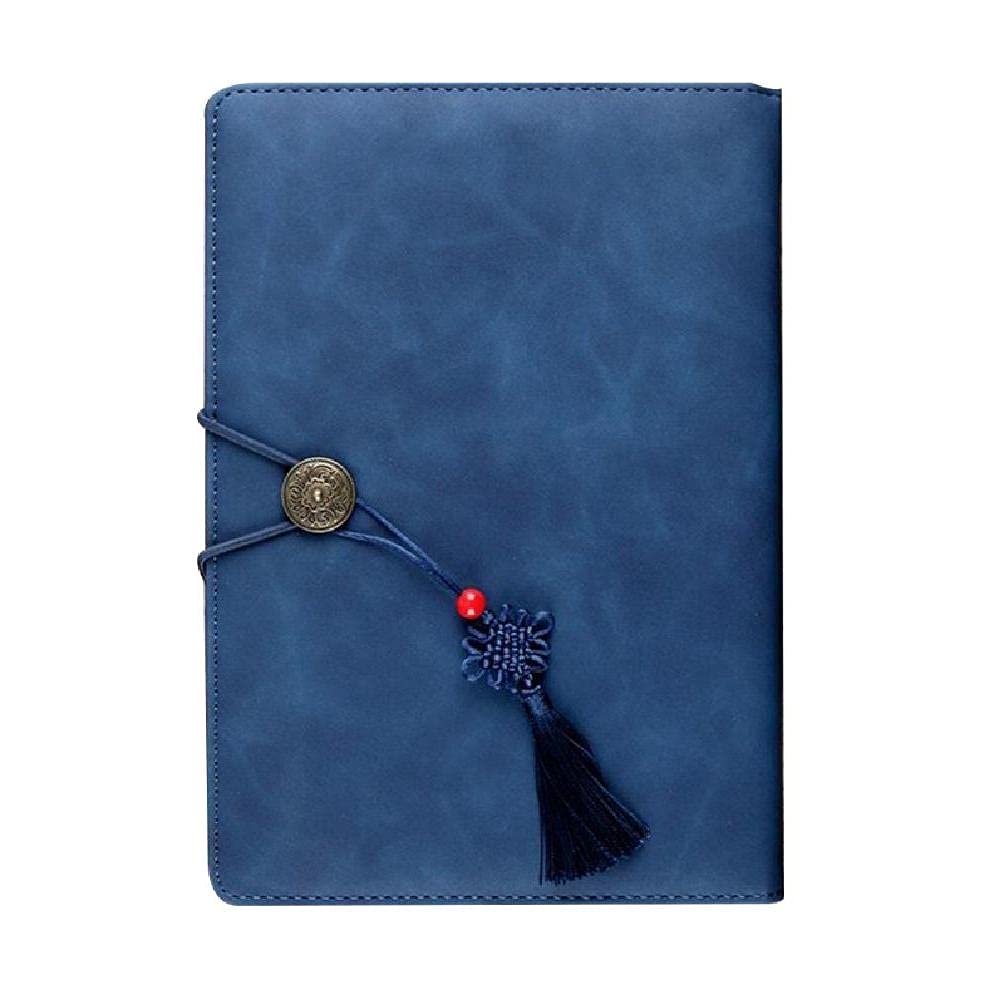 Vintage Leather Notebook - Retro PU Leather Journal for Writing, Note Taking & Office Use | Classic Diary Notepad, Stationery Gift for Men & Women | Perfect for Daily Journaling, Work Notes & Personal Memos