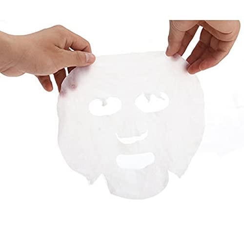 APOEM Compressed Face Mask Sheets - 100% Cotton DIY Facial Paper Mask for Hydration & Brightening (10 Pack) - Perfect for Spa, Travel & Skincare Routine
