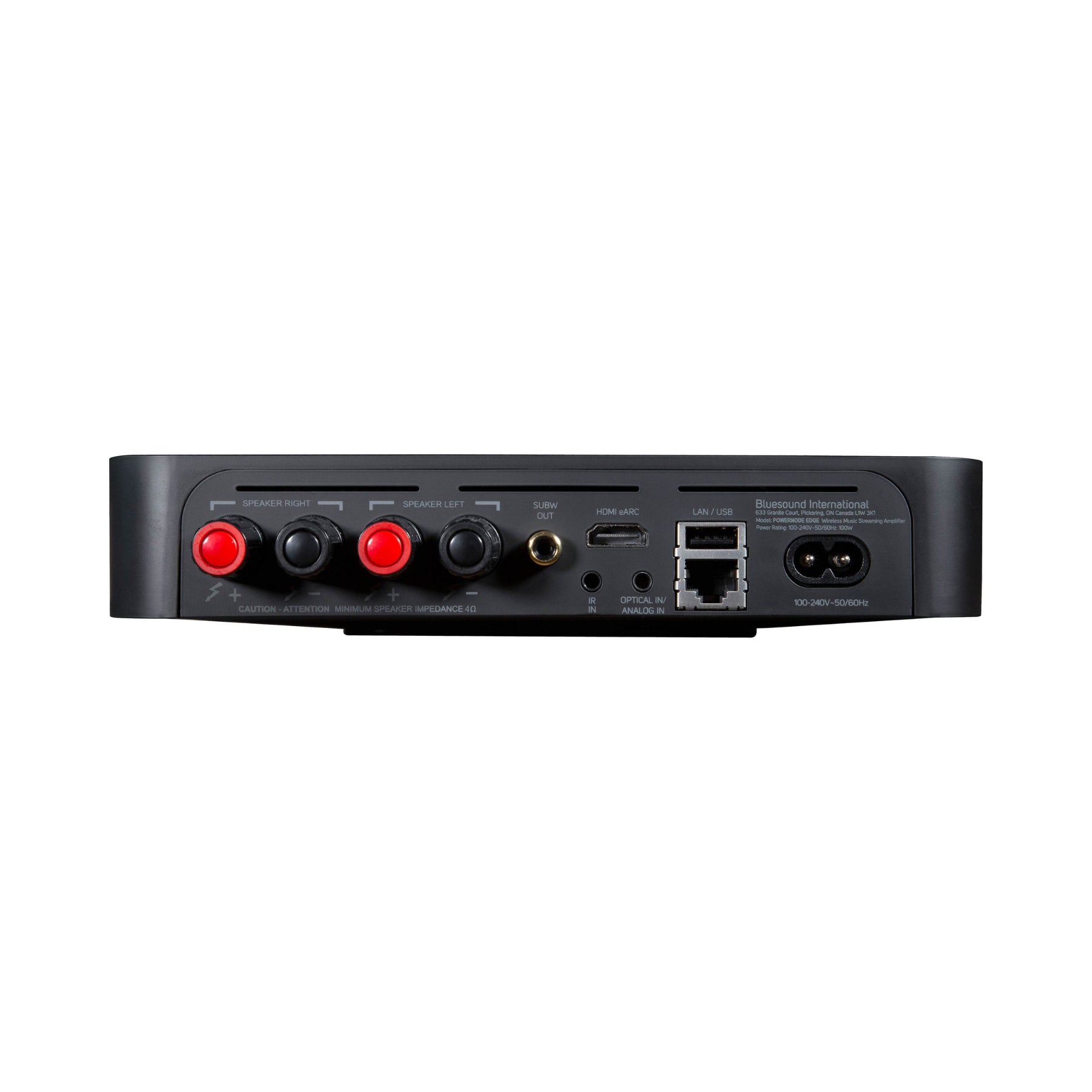 Bluesound Powernode Edge Hi-Fi Wireless Streaming Amplifier - Open Box Special | Home Audio System for Music & Movies