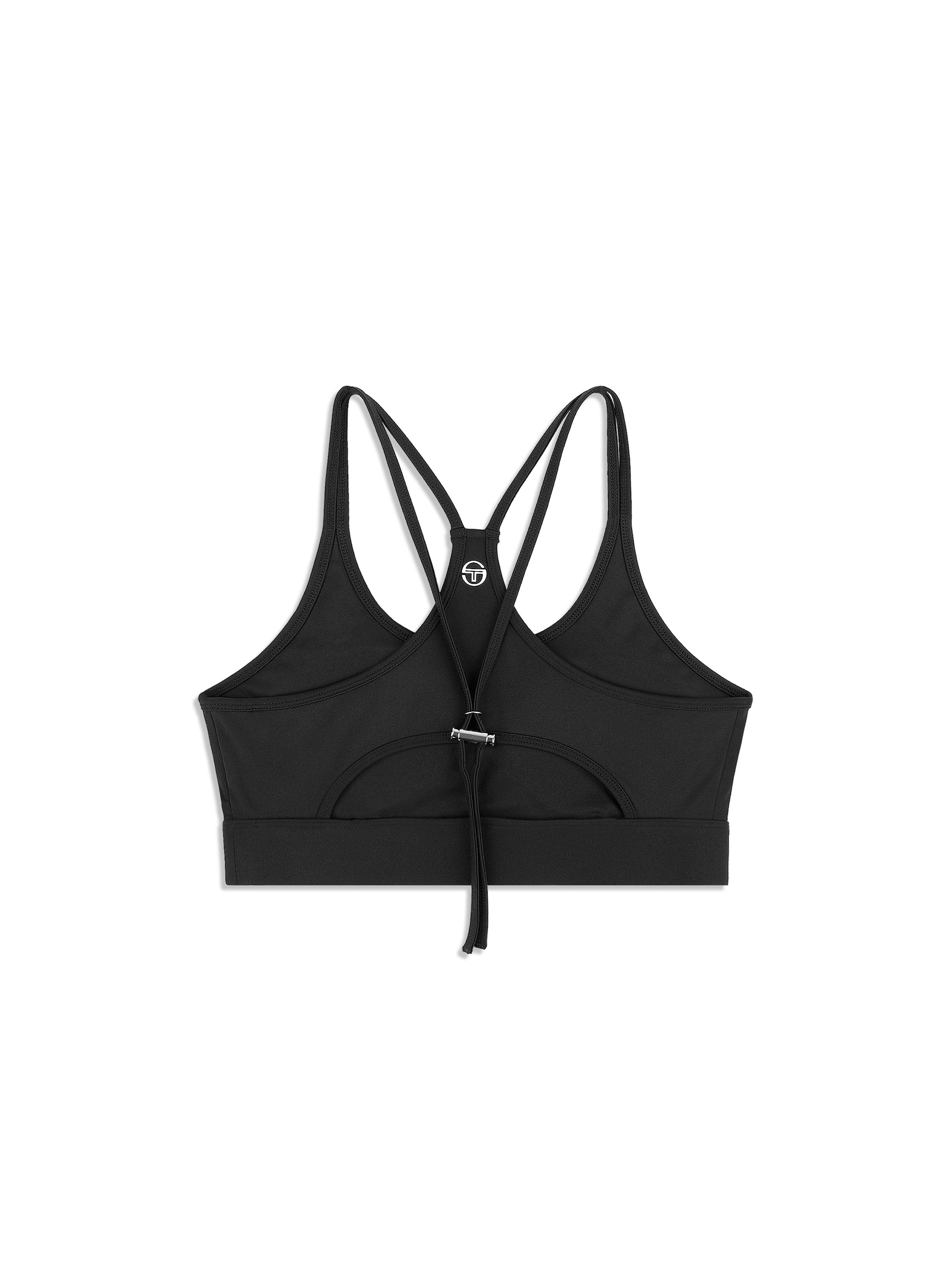 Silvia High Support Sports Bra for Women - Black Beauty - Perfect for Yoga, Running & Gym Workouts