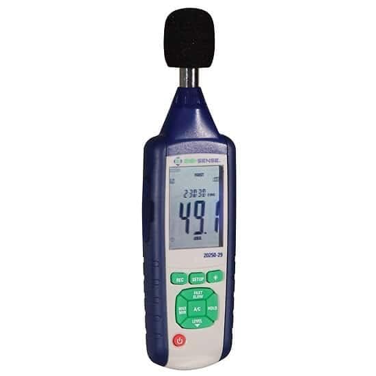 Digi-Sense NIST-Traceable Calibrated Digital Sound Level Meter - Professional Noise Measurement Device for Industrial, Workplace & Environmental Monitoring
