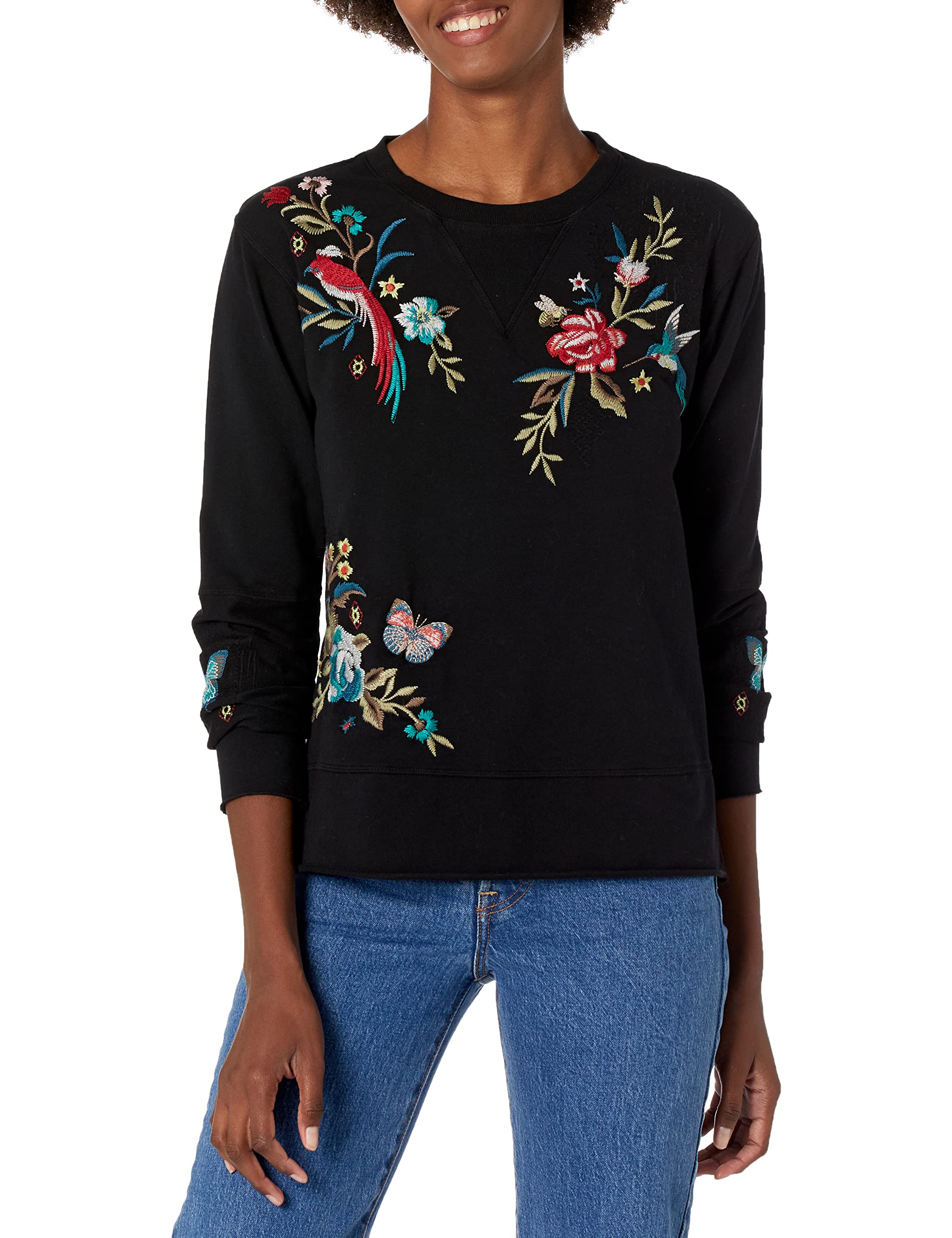 Women's Long Sleeve T-Shirt - Soft Cotton Casual Top for Everyday Wear | Perfect for Work, Lounge & Outdoor Activities