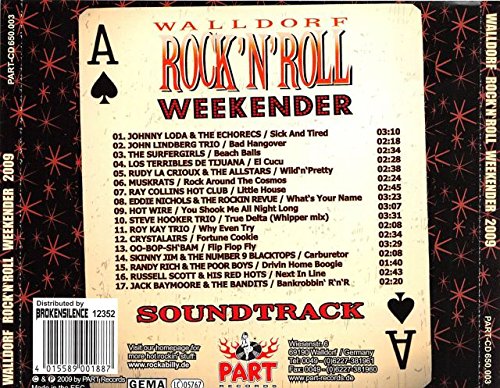 Walldorf Rock & Roll Weekender 2009 - Vintage Music Festival T-Shirt - Retro Band Merch for Concerts & Music Lovers