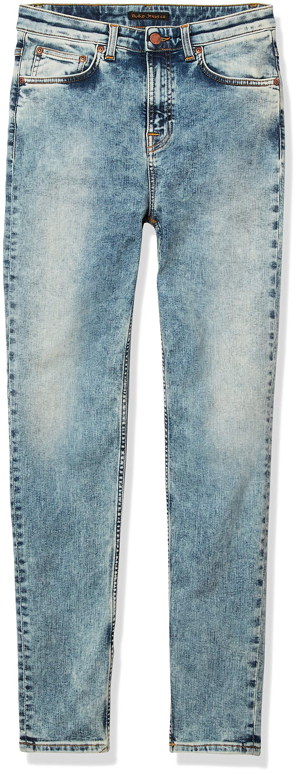Nudie Jeans Women's High Top Tilde Hidden Springs - Stylish Distressed Denim for Casual Outings & Streetwear Fashion