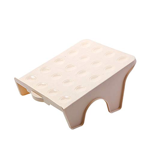 DJASM Plastic Shoe Rack - Double Layer Space Saving Shoe Organizer for Closet, Entryway & Bedroom - Durable Integrated Shoe Storage Shelf (Color A) - Perfect for Small Spaces & Home Organization