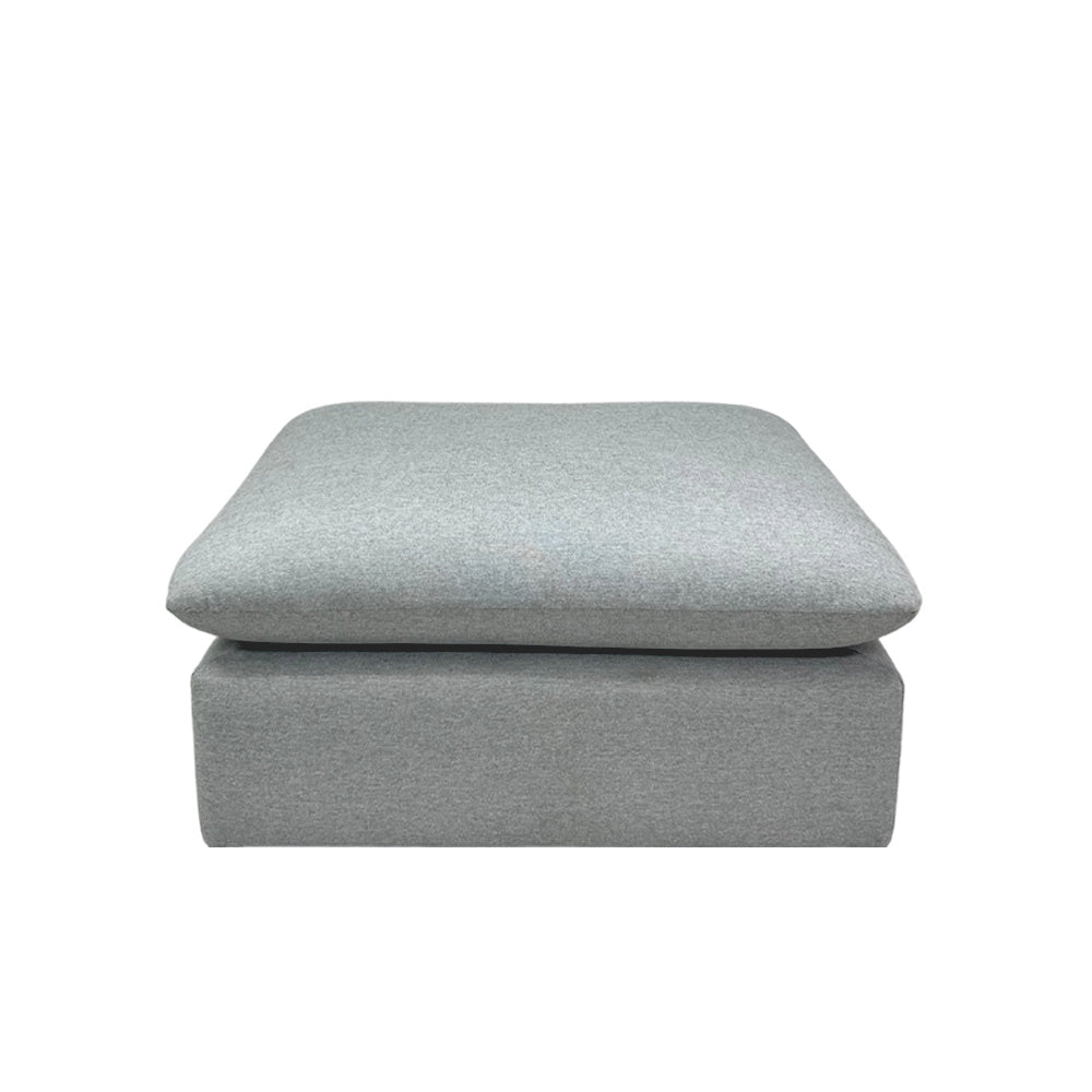 Nathan Ottoman EcoClean - Waterproof & Stain-Resistant Storage Bench for Living Room, Bedroom, or Entryway | Eco-Friendly Fabric & Easy to Clean | Perfect for Home Organization & Extra Seating