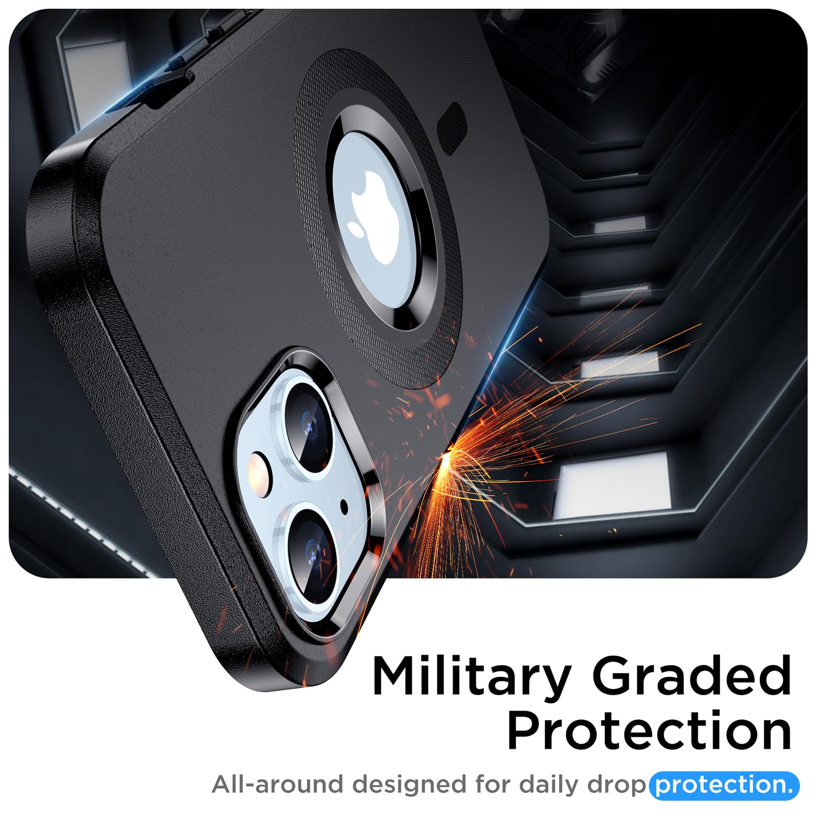 Magnetic Shockproof iPhone 14 Case (6.1