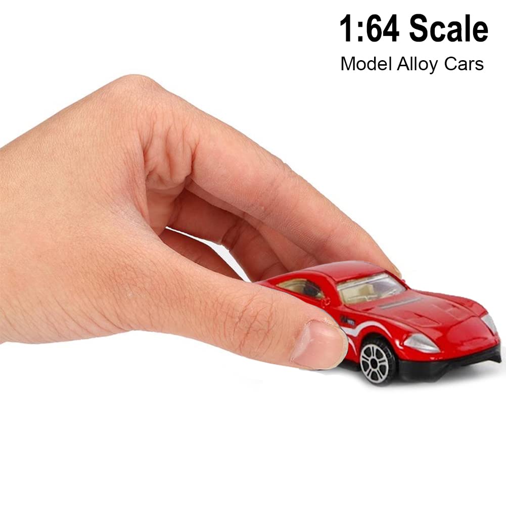 25-Piece 1:64 Scale Diecast Metal Alloy Car Toy Set with Storage Tub - Miniature Vehicle Collection for Kids & Collectors | Perfect for Playtime, Birthday Gifts & Display