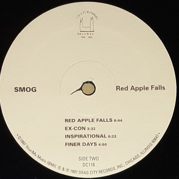 Smog - Red Apple Falls LP Vinyl Album (Limited Edition, Mint Condition) - Perfect for Vinyl Collectors & Indie Music Lovers
