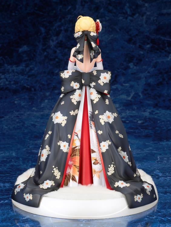 Fate/Stay Night Saber 1/7 Scale Figure - Kimono Dress Ver. PVC Statue | Anime Collectible for Display & Decoration | Perfect for Otaku Fans & Home Office Decor