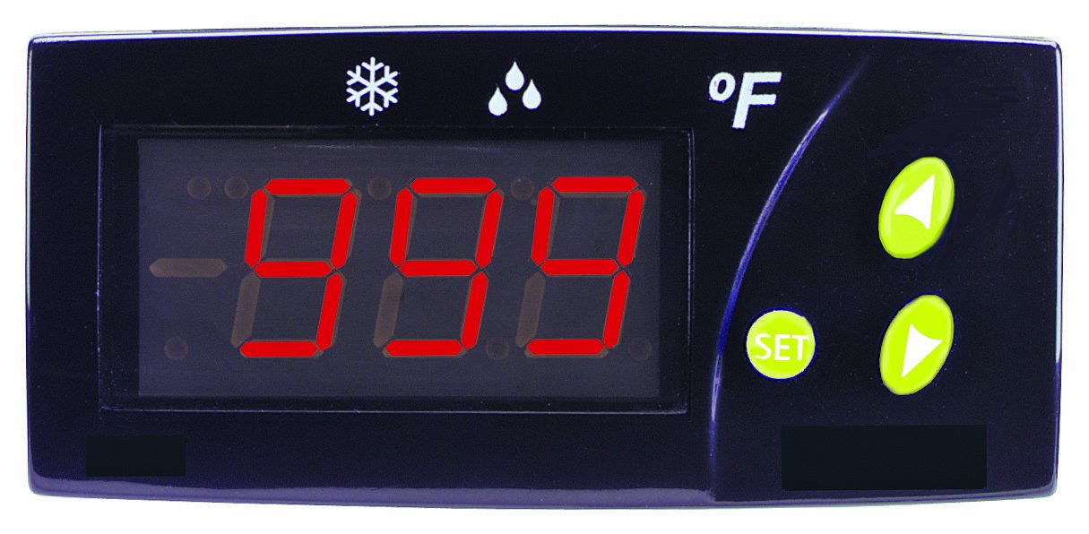 Dwyer Love Series TCS Thermocouple Temperature Switch - J, K, S Type Thermocouple Input with Red Display, 12 VAC/VDC, °F/°C - Ideal for HVAC, Industrial Automation & Process Control Systems